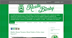 Desktop Screenshot of bimby-ricette.it